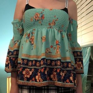 Off the shoulder top